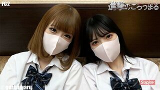 JAV – FC2-PPV-2470979 【個撮63】2人の顔出し20歳のスジパイパンと制服3P 連続中出しから何度も再注入後お掃除フェラ