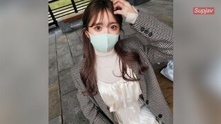 JAV – FC2-PPV-1743979 あの子とお花見デートして本気セックスしてみた