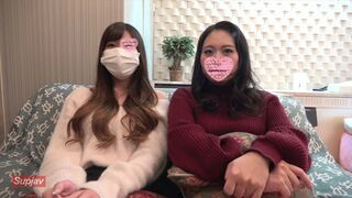 JAV – FC2-PPV-1313418 【初撮り】【一部顔出し】恥ずかしがりやだけどマジイキちゃんとおチンポで何度もすぐイキまくりちゃん。愛嬌たっぷりの2人に責められ王様気分！？それぞれタイプが違う2人のオマンコへW中出し