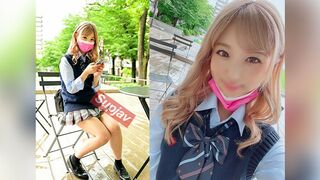 JAV – FC2-PPV-2479940 【顔出し】小柄ロリギャルJ●　学校帰り制服姿のままコンビニに連れ込んでしゃぶらせる！感じまくりマ〇コに生挿入で背徳感たっぷり中出しSEX